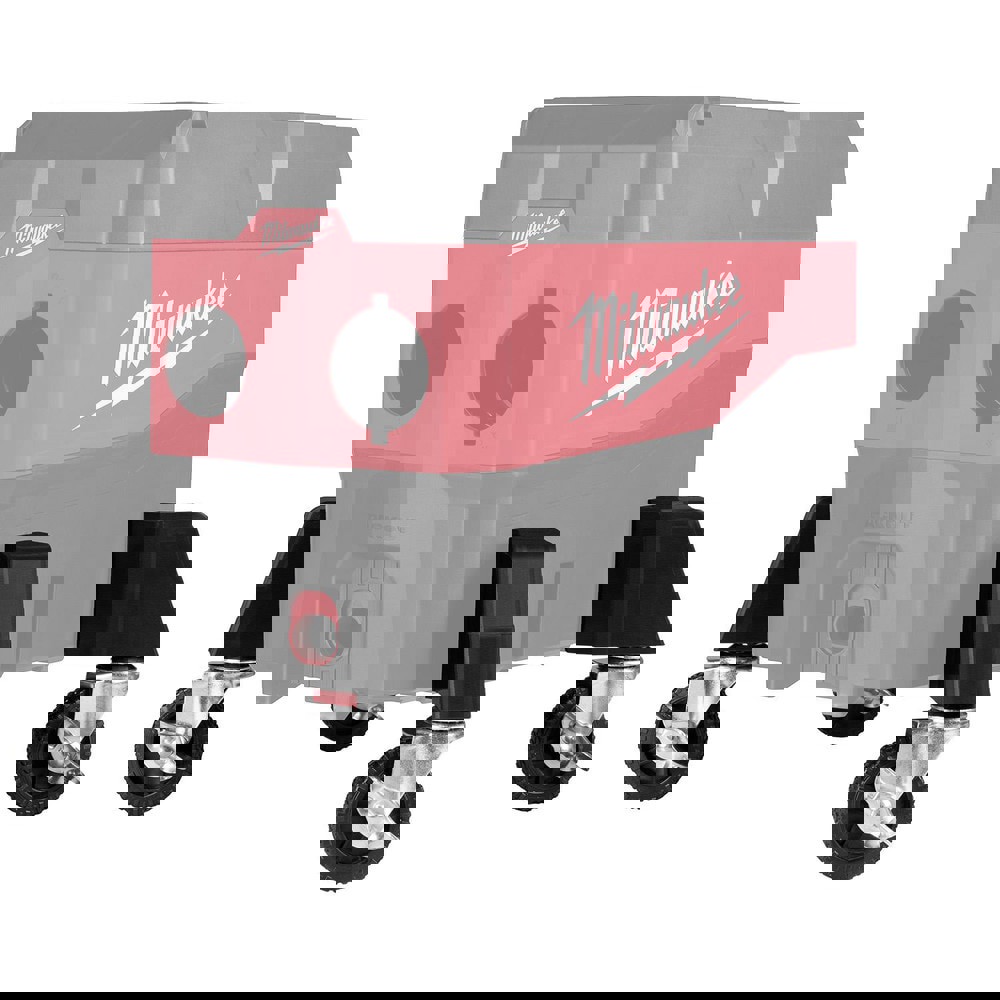 Vacuum Cleaner Parts & Accessories; Part Type: Casters ; Compatible Vacuum Type: Wet/Dry Vacuum ; For Use With: PACKOUT Compact Debris Separator ; Includes: (4) Casters ; UNSPSC Code: 47121607